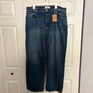 Reformation Cary High Rise Slouchy Straight Leg Jeans